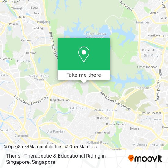 Theris - Therapeutic & Educational Riding in Singapore map