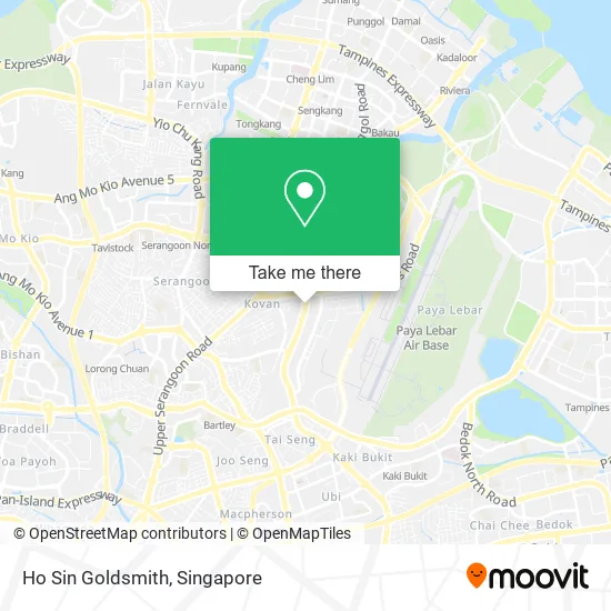 Ho Sin Goldsmith map