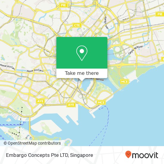 Embargo Concepts Pte LTD map