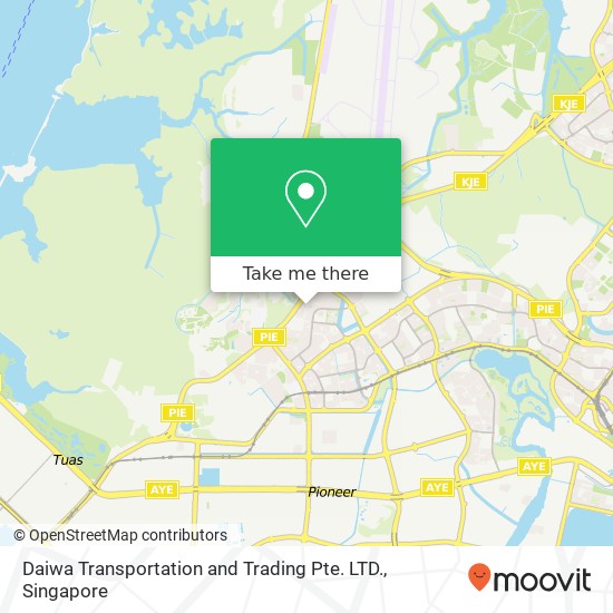 Daiwa Transportation and Trading Pte. LTD.地图