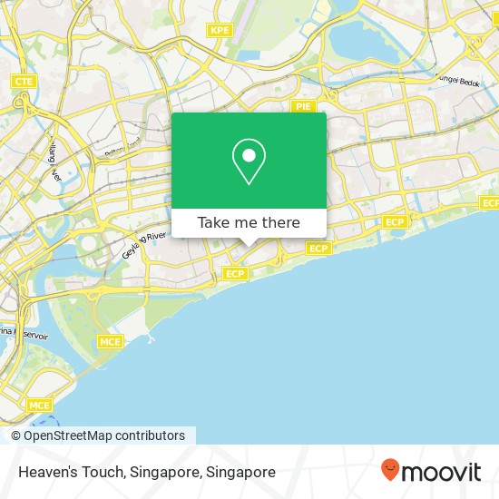Heaven's Touch, Singapore map