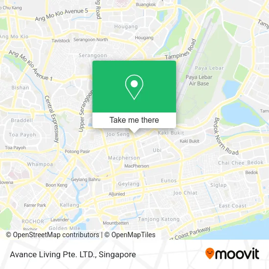 Avance Living Pte. LTD.地图