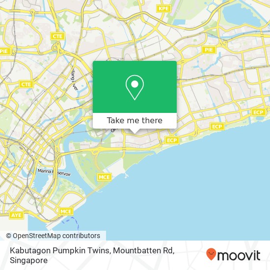 Kabutagon Pumpkin Twins, Mountbatten Rd map