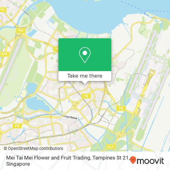Mei Tai Mei Flower and Fruit Trading, Tampines St 21地图