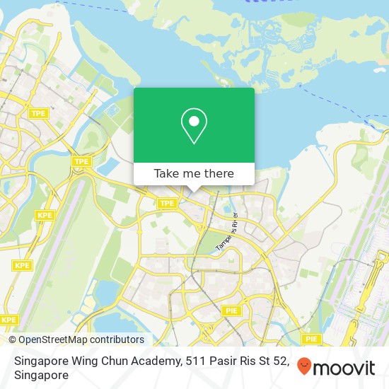 Singapore Wing Chun Academy, 511 Pasir Ris St 52 map