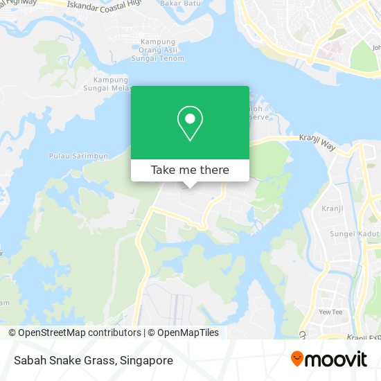 Sabah Snake Grass map