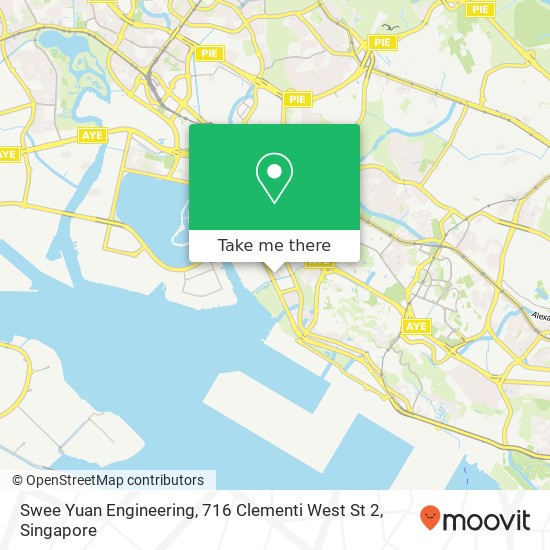 Swee Yuan Engineering, 716 Clementi West St 2 map