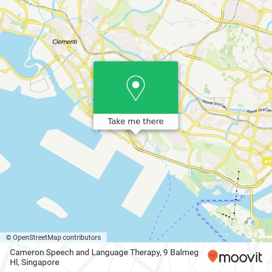 Cameron Speech and Language Therapy, 9 Balmeg Hl地图