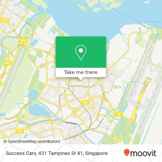 Success Cars, 431 Tampines St 41 map