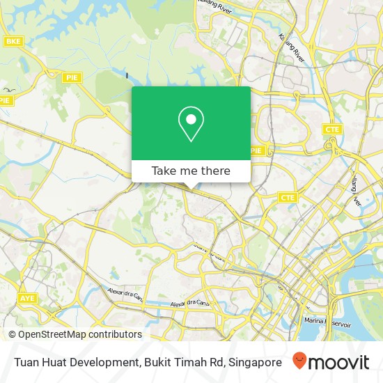 Tuan Huat Development, Bukit Timah Rd map