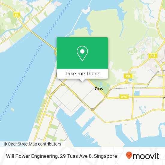 Will Power Engineering, 29 Tuas Ave 8地图