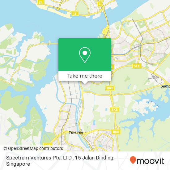 Spectrum Ventures Pte. LTD., 15 Jalan Dinding地图
