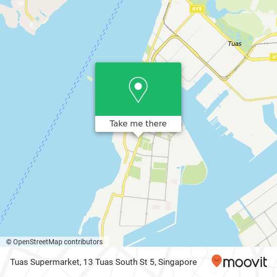 Tuas Supermarket, 13 Tuas South St 5地图