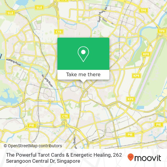 The Powerful Tarot Cards & Energetic Healing, 262 Serangoon Central Dr地图