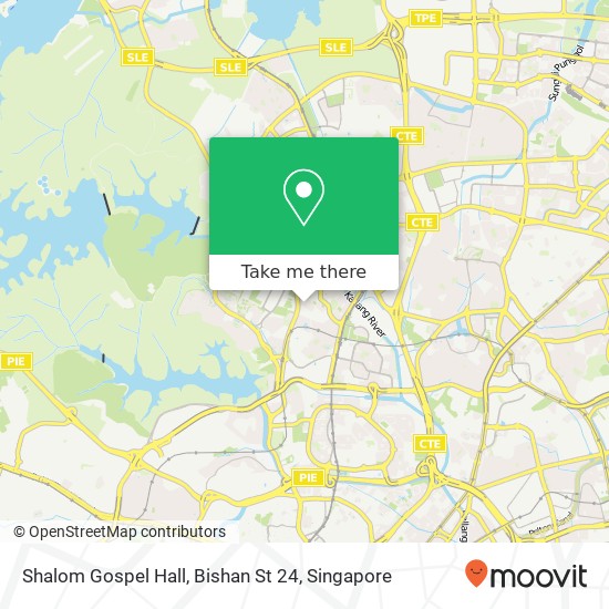 Shalom Gospel Hall, Bishan St 24 map