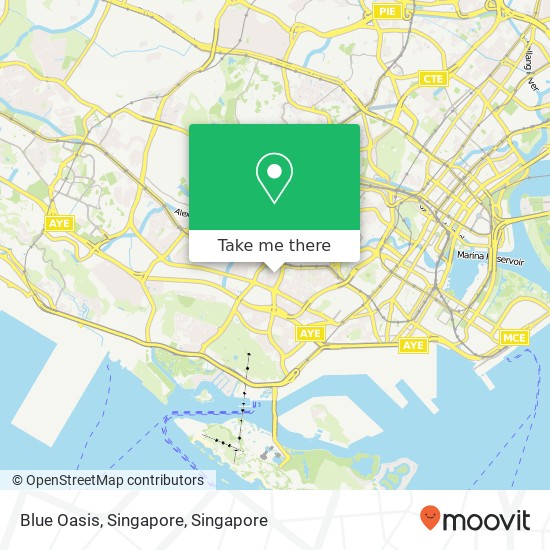 Blue Oasis, Singapore map