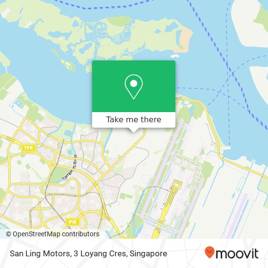 San Ling Motors, 3 Loyang Cres地图