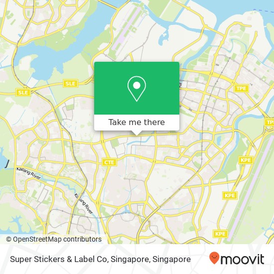Super Stickers & Label Co, Singapore map