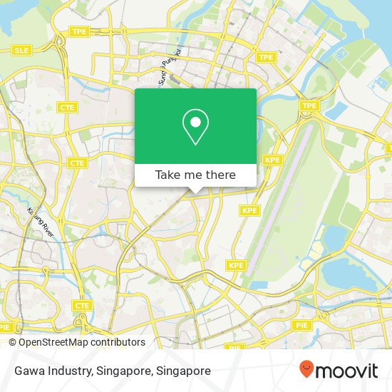 Gawa Industry, Singapore map