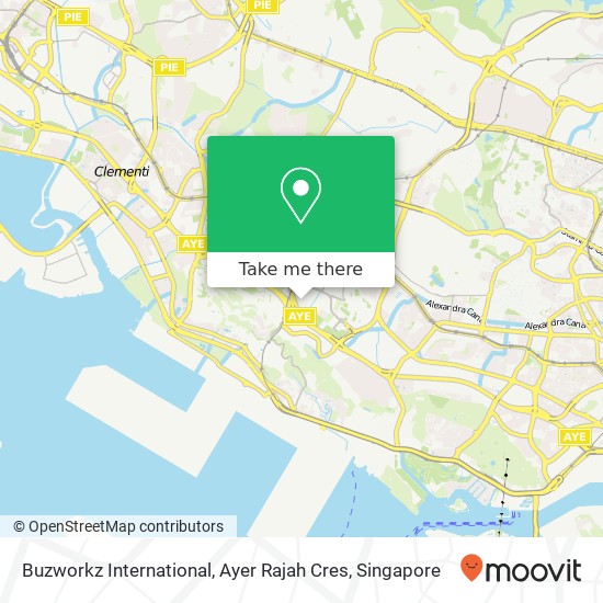 Buzworkz International, Ayer Rajah Cres地图