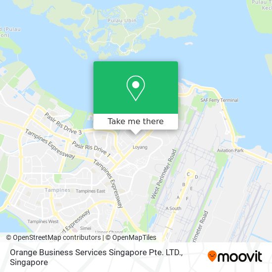 Orange Business Services Singapore Pte. LTD. map
