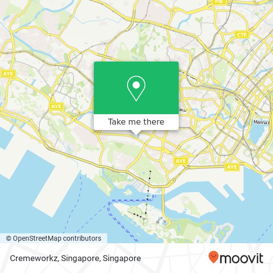 Cremeworkz, Singapore地图