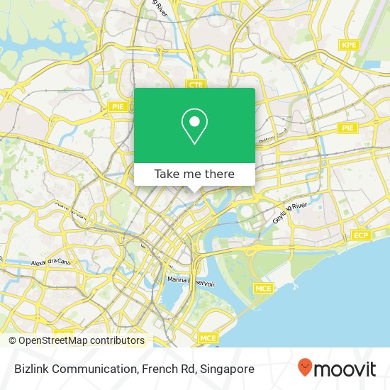 Bizlink Communication, French Rd map