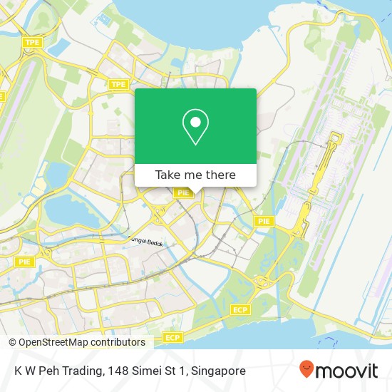 K W Peh Trading, 148 Simei St 1 map