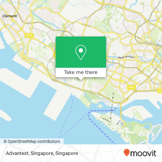 Advantest, Singapore map