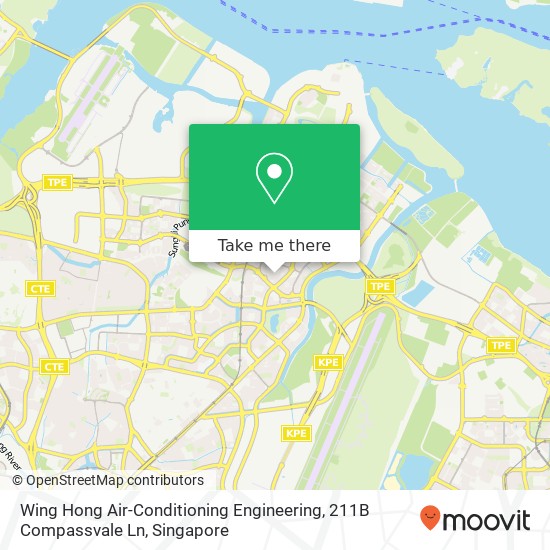 Wing Hong Air-Conditioning Engineering, 211B Compassvale Ln地图