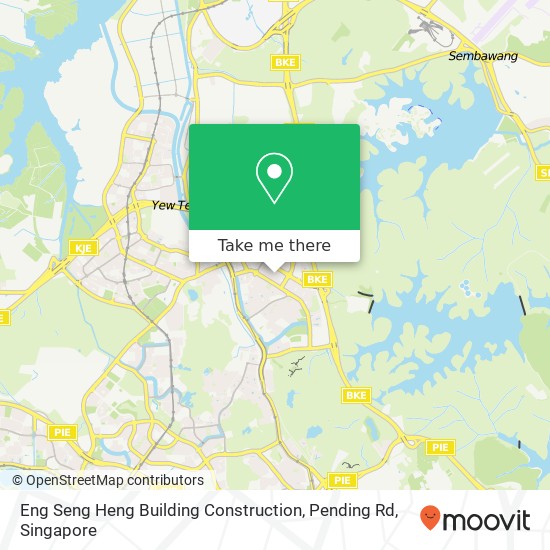 Eng Seng Heng Building Construction, Pending Rd map