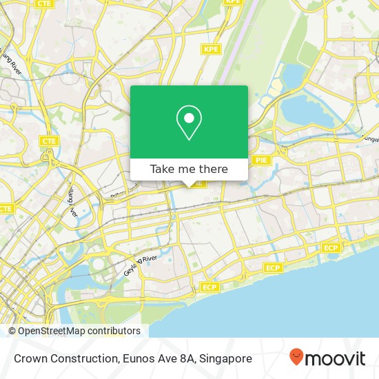 Crown Construction, Eunos Ave 8A map