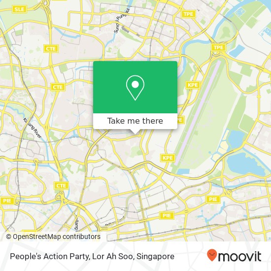 People's Action Party, Lor Ah Soo map