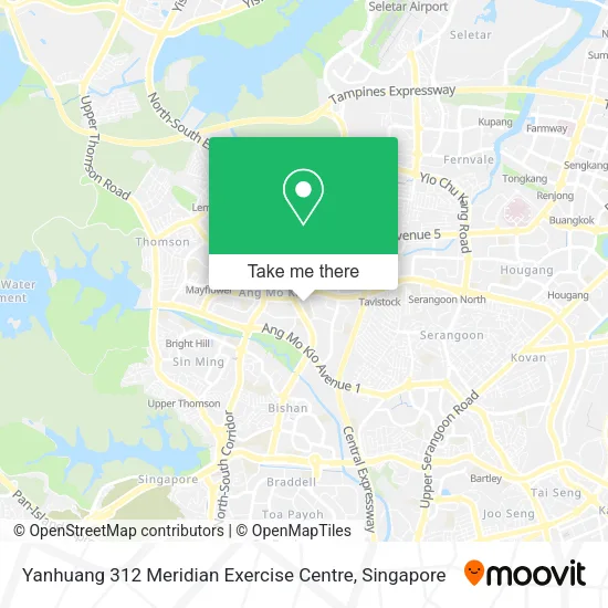 Yanhuang 312 Meridian Exercise Centre map