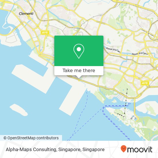 Alpha-Maps Consulting, Singapore map