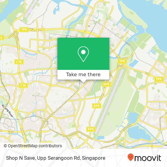 Shop N Save, Upp Serangoon Rd map