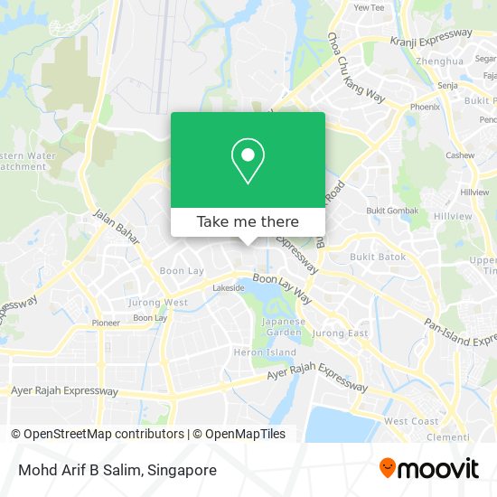 Mohd Arif B Salim map