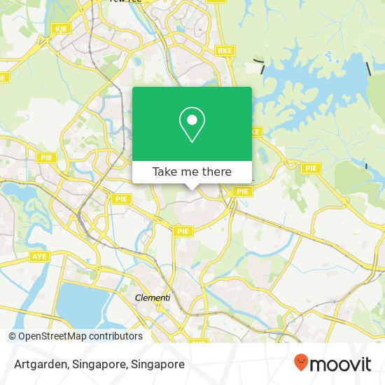 Artgarden, Singapore地图