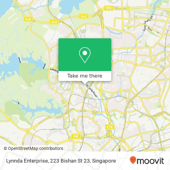 Lynnda Enterprise, 223 Bishan St 23 map