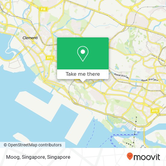 Moog, Singapore map