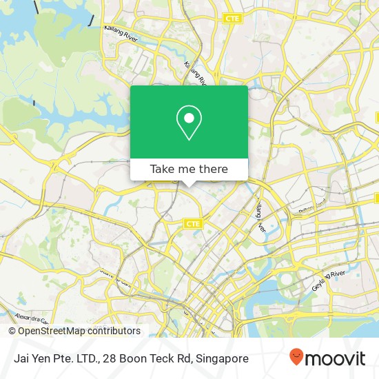 Jai Yen Pte. LTD., 28 Boon Teck Rd map