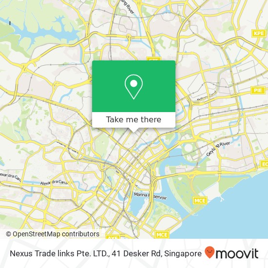 Nexus Trade links Pte. LTD., 41 Desker Rd map