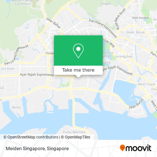 Meiden Singapore map