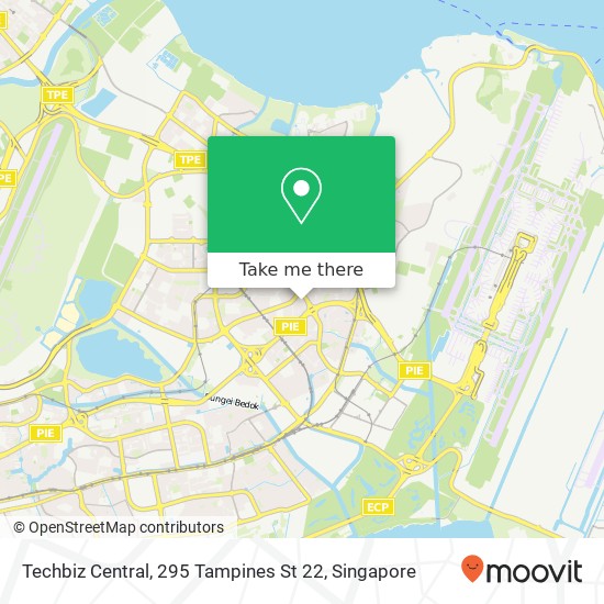 Techbiz Central, 295 Tampines St 22 map