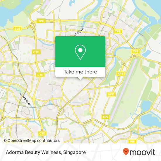 Adorma Beauty Wellness map