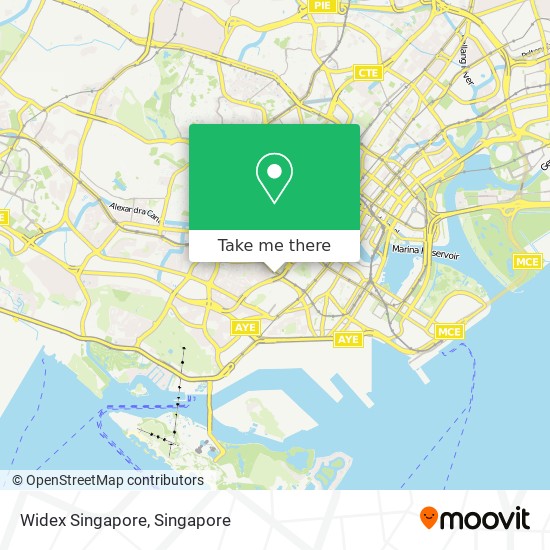 Widex Singapore地图