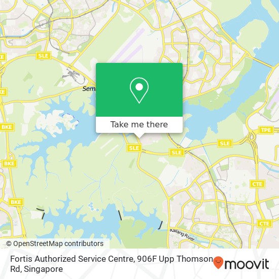 Fortis Authorized Service Centre, 906F Upp Thomson Rd map