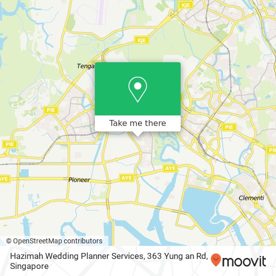 Hazimah Wedding Planner Services, 363 Yung an Rd map