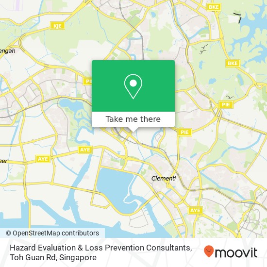Hazard Evaluation & Loss Prevention Consultants, Toh Guan Rd map