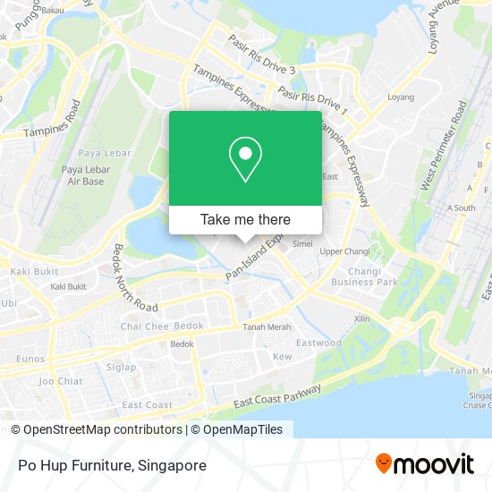 Po Hup Furniture map